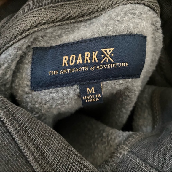 Roark Gray Men's hoodie - Picture 5 of 8